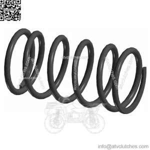 Polaris Off Road Clutch Spring, 130-220, Compatible with Polaris Models for Perfect Fit, Genuine OEM Part 7045193, Qty 1