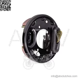 Golf Cart Brake Assembly Improve Brake Sensitivity, Driving Stability and Safety Which is for EZGO TXT RXV & Yamaha G14-G22, with Brake Shoes Large Friction Coefficient, Shorten Braking Distance