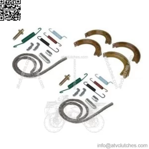 8NAA2250 8N2200B New Brake Shoe Set with Hardware Kits Fits Ford 8N NAA Tractors