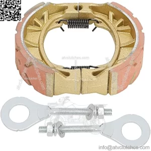 Upgrade CG125 105mm Drum Brake Shoe Pad Chain Tensioners Adjuster Kit for 212cc 196cc 6.5hp CT200U Trail 200 BT200X CT200U-EX CRF70 Baja Warrior MB165 Massimo MB200 Mini Bike Parts Motorsports