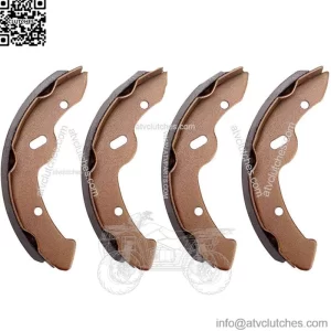 4Pcs Golf Cart Brake Shoes for Yamaha G9 G11 G14 G16 G19 G28 &EZGO TXT RXV