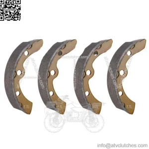 Golf Cart Brake Shoes for 81-94 Club Car DS 101146302 & for Yamaha G1 EZGO 83-86