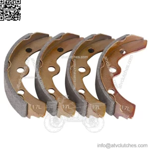 Golf Cart Brake Shoes for Club Car DS G&E 1981-1994 101146302 Set of 4