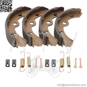 Golf Cart Brake Shoes & Spring Kit for Club Car DS 1995-up, Precedent 2004-up