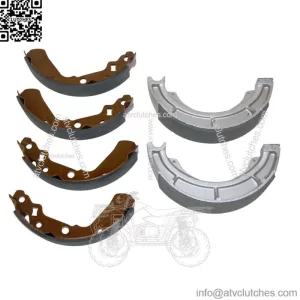 Front & Rear Brake Shoes 1991-2001 for Suzuki King Quad 300 LT-F4WDX & LT-F300F