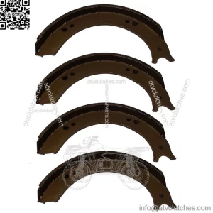 Fits Ford/New Holland: 9N 2N Set of 4 Brake Shoe Halves 9N2019