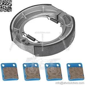 Front Brake Pads Rear Brakes Shoes for Suzuki Eiger 400 LTA400 LTF400 2x4 LTA400F LTA400F 4x4 2002 2003 2004 2005 2006 2007 FA54 S606-3 Set