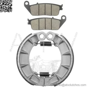 Front & Rear Brake Pads Shoes for Honda VT750C VT750C2 Shadow Ace750 98-02