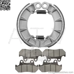 for Honda VT1100C Shadow 1100 1985 1986 Front Brake Pads & Rear Brake Shoes