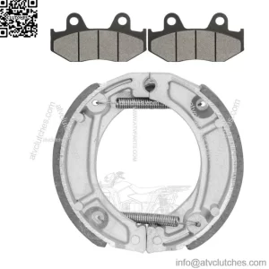 for Honda XR250R 1984 1985 1986 1987 Front Brake Pads & Rear Brake Shoes