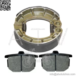 Front Brake Pads & Rear Shoes for Honda CX500CCustom, Cx500D Deluxe 1978-1981