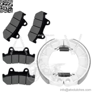 Front And Rear Brake Pads Shoes for Honda VT700C VT700 C Shadow 700 1986-1987