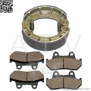 Front Brake Pads & Rear Shoes for Honda Gl500 Gl500I Silver Wing 500 1981 1982