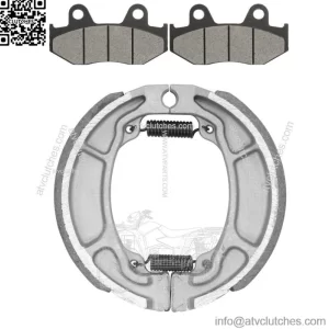 Front Brake Pads & Rear Brake Shoes for Honda Elite 110 NHX110 2010 2011