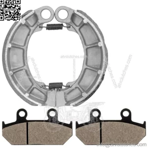 Front Brake Pads & Rear Brake Shoes for Honda VT600C Shadow 600 VLX 1988-1992