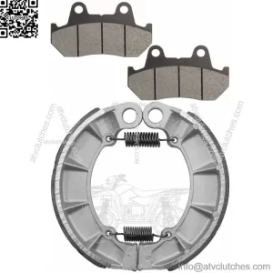 for Honda VF750C Magna V45 1987 1988 Front Brake Pads & Rear Brake Shoes