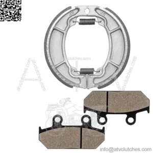for Honda NX650 Nx 650 1988 1989 Front Brake Pads & Rear Brake Shoes