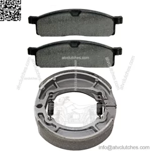 for Yamaha YZ125 Competition 125 1987 Front Brake Pads & Rear Brake Shoes