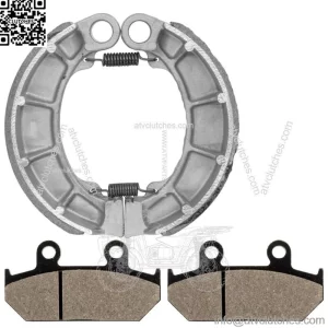 Front Brake Pads & Rear Shoes for Honda VT600Cd Shadow 600 VLX Deluxe 1993