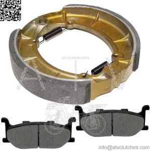 Front Brake Pads & Rear Shoes for Yamaha XV535 Virago 535 1995-2000
