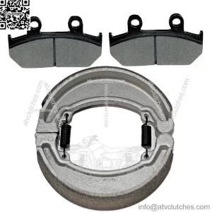 Front Brake Pads & Rear Brake Shoes for Honda  CM250 CD250U CM250cc 1982-85 1988