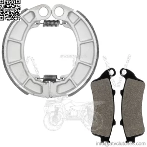 Front Brake Pads & Rear Brake Shoes for Honda Vt250C V-Twin Magna 250 1999-2007