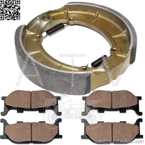 Front Brake Pads & Rear Shoes for Yamaha XV1100 Virago 1100 1999