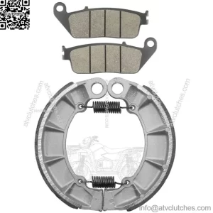 for Honda Vt400C Vt400Ca Shadow Classic 400 09 10 Front Rear Brake Pads Shoes