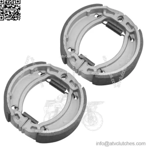 Front Brake Shoes for Yamaha Blaster 200 YFS200 1997 1998 1999 2000 2001 2002 (For: Yamaha YFS200)
