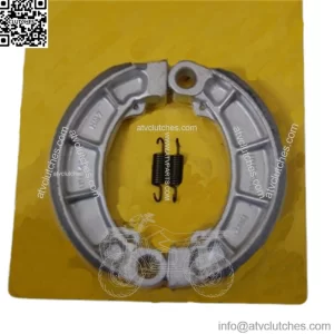REAR BRAKE SHOES+Springs fit HONDA TRX 420 Fourtrax Rancher 2007-2017 TRX420 (For: Honda)