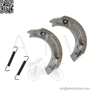 Front Rear Brake Shoes Pads For Honda XL125S 1979-1984 XL185S 79-83 XR200R 81-00 (For: Honda CT110)