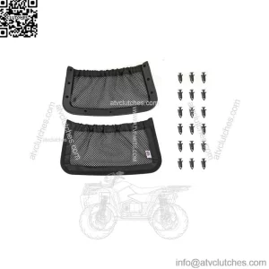 2PCS UTV Backrest Rear Storage Nets for Can-Am Defender MAX 2017-2023 715003019