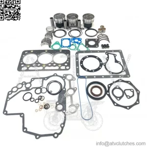 For Kubota D722 Engine Overhaul Rebuild Kit STD B7300HSD BX1850D BX1860D D722E
