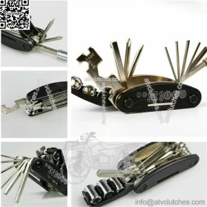 Motorcycle Parts Socket Hex Wrench Screwdrivers Allen Key Kit Repair Tool New (For: More than one vehicle)