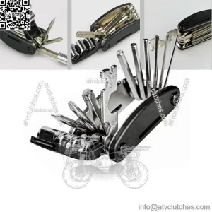 Motorcycle Repair Tool Set Hex Wrench Screwdrivers Allen Key Nuts Accessories (For: More than one vehicle)