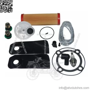 Lawn Mower Service Kit, 2 Stroke Carby Blades Filter Primer