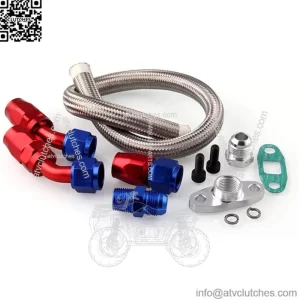 T3 T4 turbocharger oil return pipe modified turbine T3/4 oil return pipe repair kit GT35 OL004