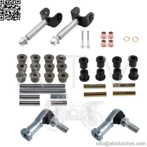 Golf Cart Fron End Repair Kit For Club Car Precedent, W/ King Pin & Tie Rod Ends