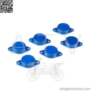 BMW Diesel Engine Eddy Swirl Flap Repair Kit 33MM 6PCS Without Leather Ring #Blue