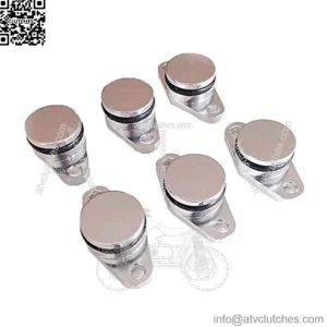 BMW Diesel Engine Vortex Swirl Flap Repair Kit 22MM 6PCS Without Leather Ring #Silver