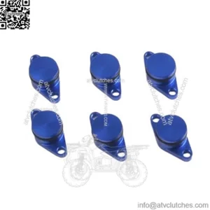 BMW Diesel Engine Eddy Swirl Flap Repair Kit 22MM 6PCS Without Leather Ring #Blue