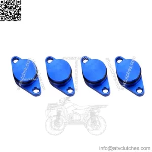 BMW Diesel Engine Eddy Swirl Flap Repair Kit 22MM 4PCS Without Leather Ring #Blue