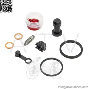 Brake Caliper Repair Seal Kit for 1998-2001 Yamaha YFM600F GRIZZLY Front
