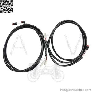LA Choppers Handlebar Wiring Harness Extension For Harley