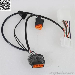 Namz Speedometer Connector Kit Deutsch Wiring Harness Harley Softail 96-98 (For: Harley-Davidson)