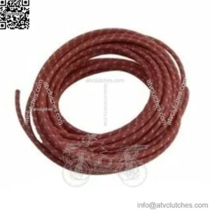Replica Vintage Red Covered Cloth OEM Replacement Wire Harley Antique Panhead XL (For: Harley-Davidson)
