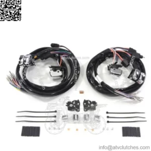 Handlebar Switch Chrome Buttons 50" Wiring Harley Touring w/ Radio Cruise 07-16 (For: Harley-Davidson)