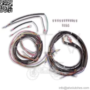 Wiring Harness OE 70320-80 Handlebar Tail Light Coil Wires Harley 1980-1984 FLH (For: Harley-Davidson)