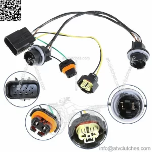 NEW HeadLight Wiring Harness Front Right/Left For Chevrolet Silverado 25962806