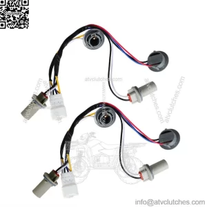 2pcs Rear Tail Light Socket And Harness 92450-3q000 For 2011-2014 Hyundai Sonata